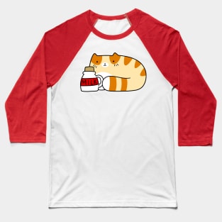 Milk Tabby Baseball T-Shirt